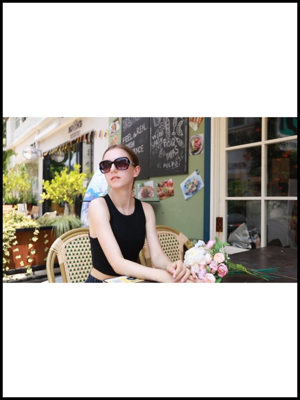 Women's Oversized Sunglasses UV400 Protection Gradient Lens, Lightweight - Picture 6 of 6